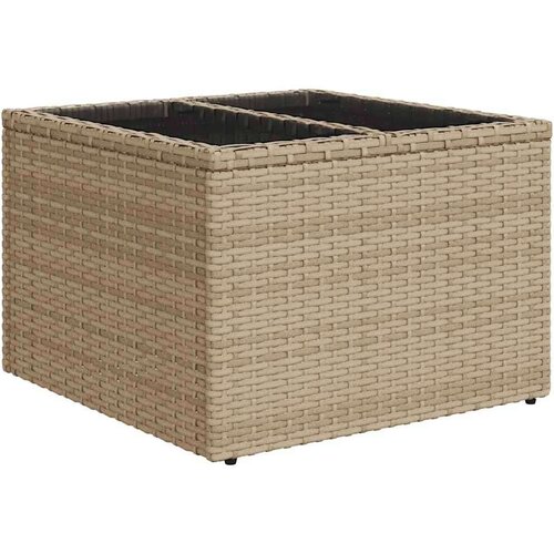 VidaXL 11-dijelni set vrtnih sofa od poliratana s jastucima bež Slike