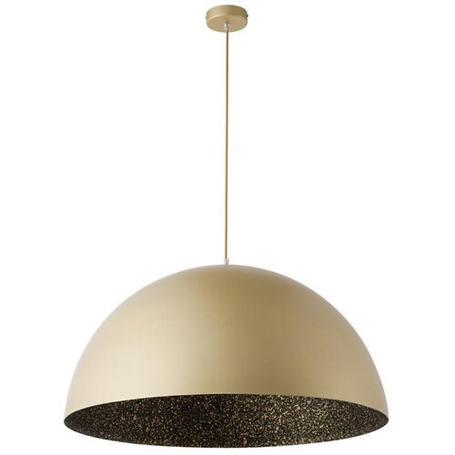  Visilica na sajli SFERA 1xE27/60W/230V, prečnik 35 cm, zlatna/crna Cene