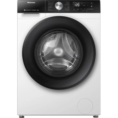 Hisense WF3S8043BW3 Ve&scaron; ma&scaron;ina, 8 kg, 1400 rpm, Inverter, WiFi - O&Scaron;TEĆENA AMBALAŽA Cene