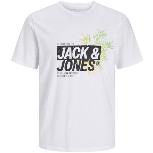 Jack & Jones Muška majica 12269390, Bela Cene
