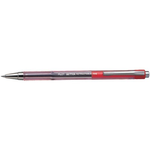 Pilot Kemijska olovka Better Retractable, Crvena Slike