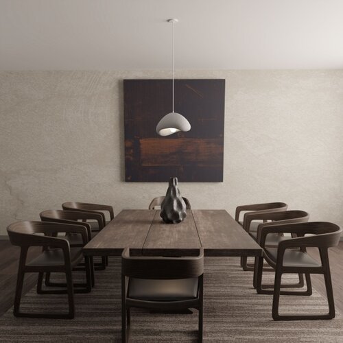  Brilagi - Visilica na sajli WABI SABI 1xE27/40W/230V prečnik 33 cm siva Slike