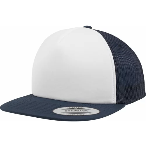 Flexfit Foam Trucker with white front nvy/wht/nvy