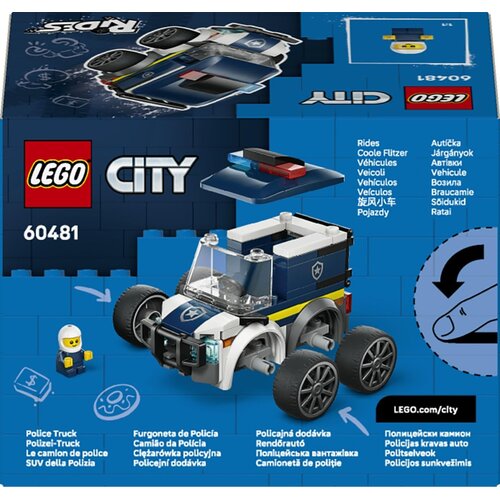 Lego City Rides Policijski tovornjak &scaron;tevilka 60481 Cene