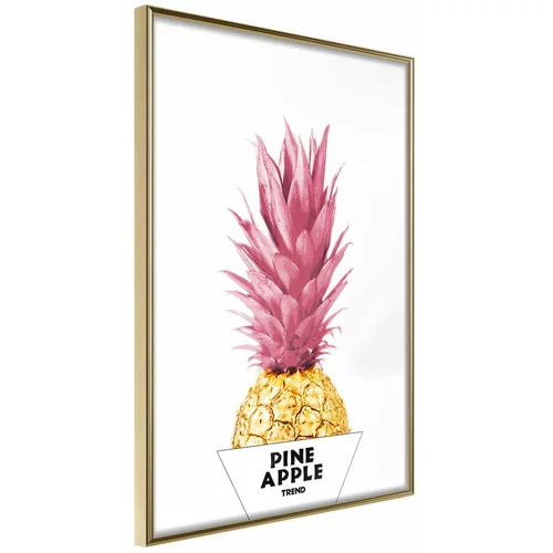 Poster - Trendy Pineapple 20x30