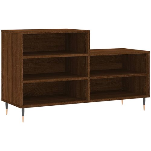 Maison Chic Omarica za obutev - Kopa za čevlje rjav hrast 102x36x60 cm inženirski les, (21778144) Cene