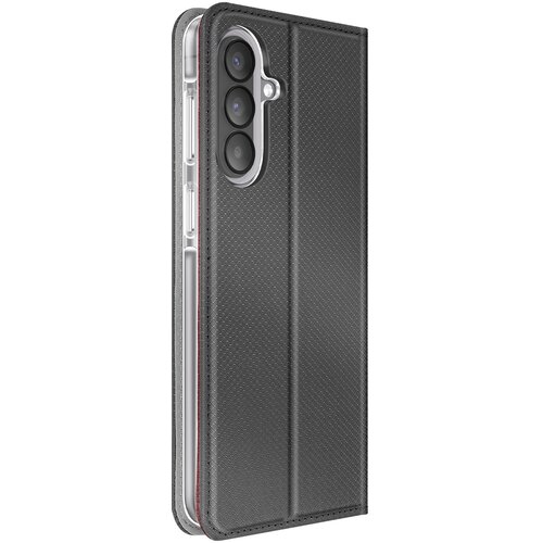 AVIZAR Etui za Galaxy A57 rebrasta tekstura s funkcijo stojala in žepkom za kartice, Črna, (5000274181) Cene