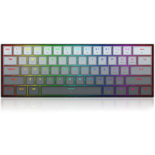 Redragon Fizz K617 RGB black, Wired Keyboard, Magnetic Cene