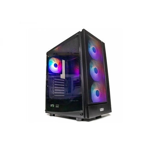 UGD računar ryzen 5 5500, B450M, 16GB DDR4, M.2 1TB, rx 6600 8GB, hammer 3313 600W, crni Cene