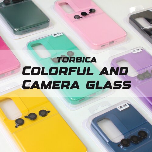  Torbica colorful and camera glass za samsung A245F galaxy A24 4G zelena Cene