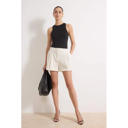 TRENDYOLMILLA ženski &amp;scaron;orts Twoss26Sr00016, bela-bela Slike
