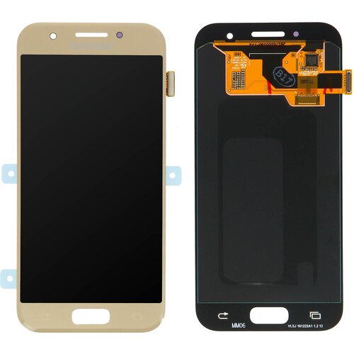 Samsung Komplet LCD zaslon (LCD touch screen) original za Galaxy A3 2017 - Zlat, (21733320) Slike