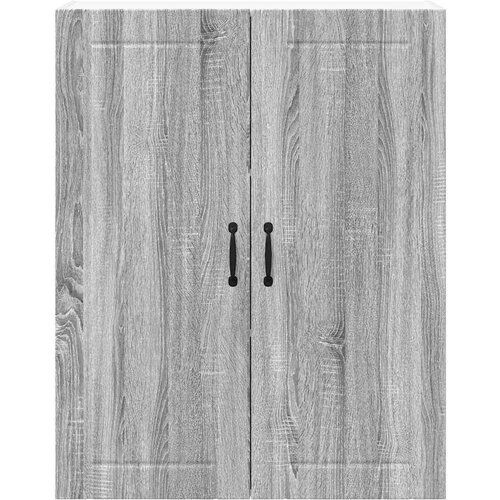  Zidni kuhinjski ormarić s policom Siva Sonoma 80 x 31 x 100 cm Slike