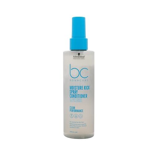 Schwarzkopf Professional BC Bonacure Moisture Kick Spray Conditioner Glycerol hidratantni regenerator u spreju bez ispiranja 200 ml za žene Slike