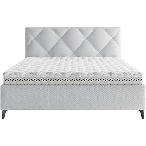 Boxxx OBLAZINJENA POSTELJA 160 cm x 200 cm , tekstil svetlo siva Slike