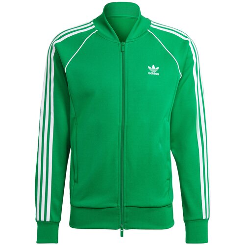 Adidas Jopa na zadrgo &amp;#039;Adicolor Classics Sst&amp;#039; zelena / bela Slike