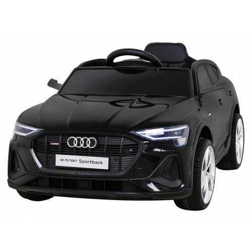  Licencirani auto na akumulator Audi E-Tron Sportback - crnii Slike
