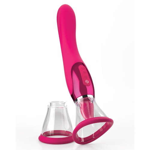 Jimmy Jane JymmyJane Apex - jezični 2u1 vibrator (roza) Cijene
