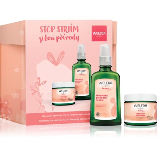Weleda Mama Nature's Strength Against Stretch Marks set (za preprečevanje in zmanjševanje strij) Cene