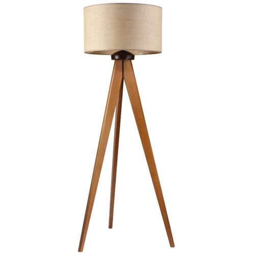  Podna lampa AIDA 1xE27/15W/230V hrast/rafija Slike