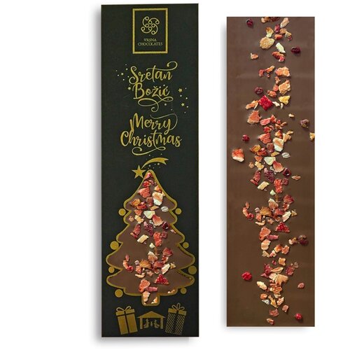 Vrsna Chocolates Čokolada s jagodom i paprom, 100g Cijene