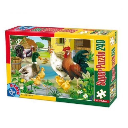 Dtoys Puzzle Životinje - 240 delova Slike