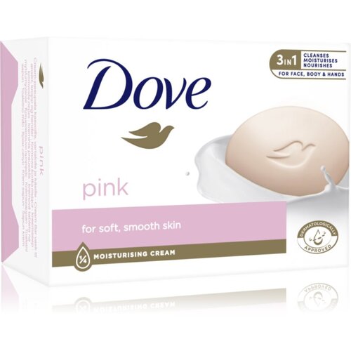 Dove Pink čistilno trdo milo 90 g Slike