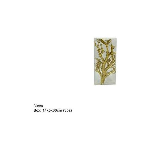  BOŽIĆNA DEKORACIJA 30CM SET 3/1 ZLATNA CA012702A Cene