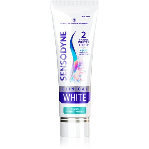 Sensodyne Clinical White Enamel Strengthening pasta za izbjeljivanje zuba 75 ml Slike