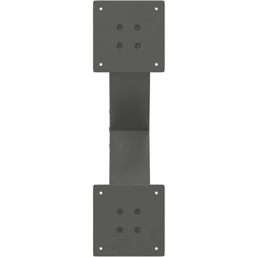  Noge za stolić u obliku slova X 2 kom antracit 60x(30-31) cm Slike