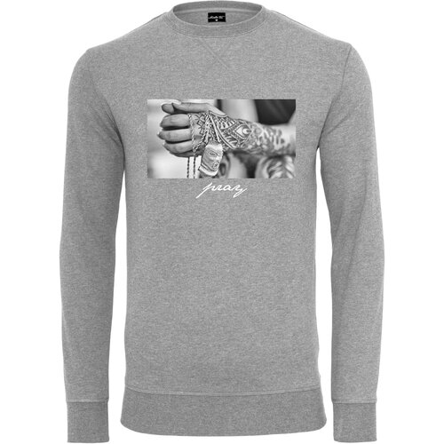 MT Men Pray 2.0 Crewneck Grey Cene