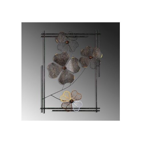Wallity Zidna dekoracija Shannan 2, 50x70x4cm, Crna Slike