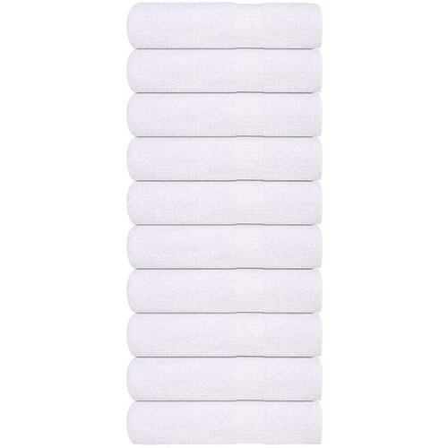 vidaXL Ručnici za kupanje 10 kom bijeli 100x150 cm 360 gsm 100% pamuk Cijene