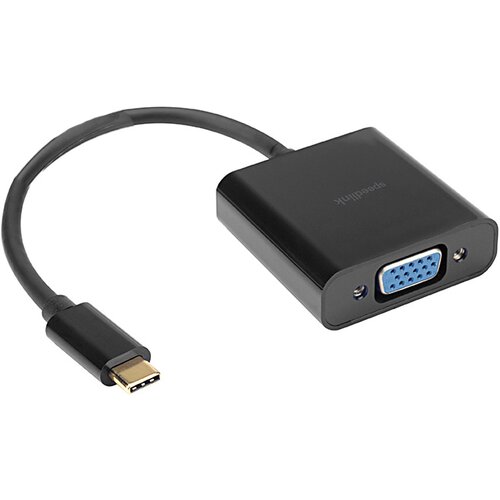  Adapter kabl Type-C to VGA, SPEEDLINK -C to VGA Adapter HQ, SL-180018-BK Cene