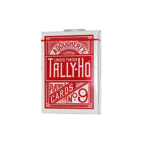 tally-Ho Half Fan Back Karte - Crvene ( 1006704R ) Cene