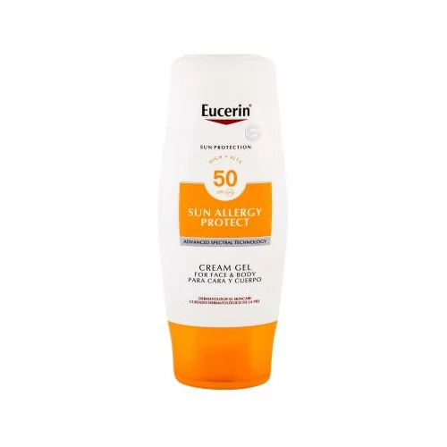 EUCERIN® Sun Allergy Protect Sun Cream Gel SPF50 kremni gel za zaščito pred soncem za kožo nagnjeno k alergijam 150 ml