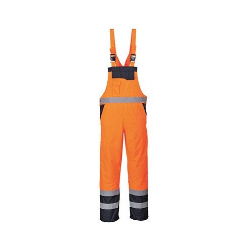 PORTWEST Radne pantalone sa tregerima Contrast S489 postavljene/ narandžasta Cene