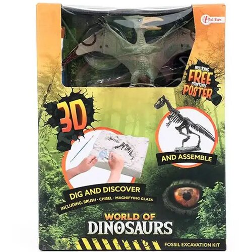 Magic Toys Arheološki set s dinosaurima, razne vrste, 1 komad Cene