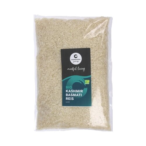 Cosmoveda Kashmir Basmati beli riž BIO - 1 kg Cene