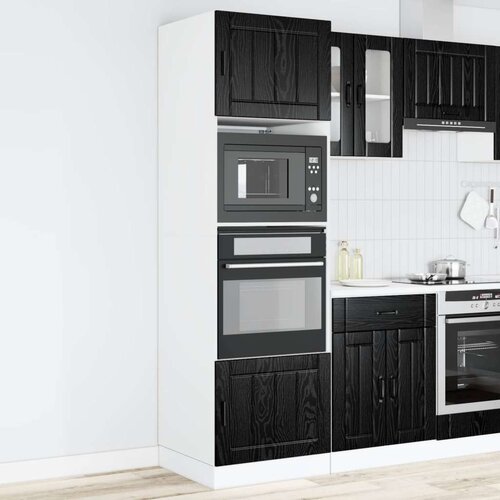  Kuhinjski element Črna Orehovina 60 x 57 x 207 cm, (5000131634) Slike