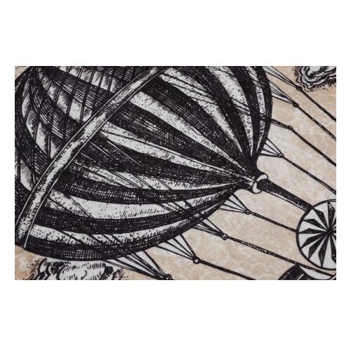  Propeller (80 x 100) yellowblackwhite bathmat Slike