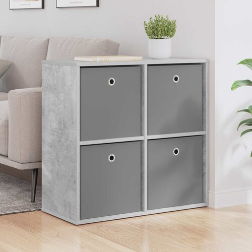  Kreveta s ladicama Betonski sivi 68,5 x 32 x 67 cm Cene