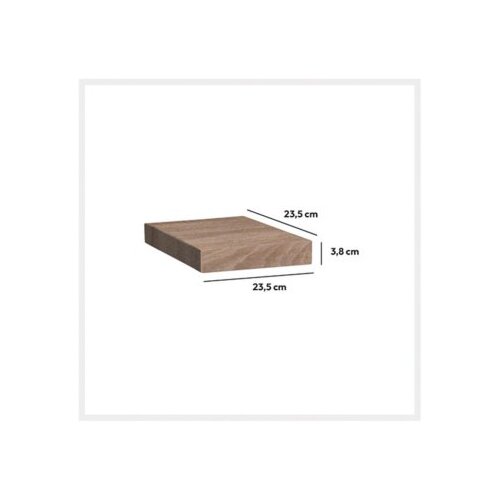 5five five zidna polica 23,5X23,5X3,8CM mdf/drvo natural 138952C Cene