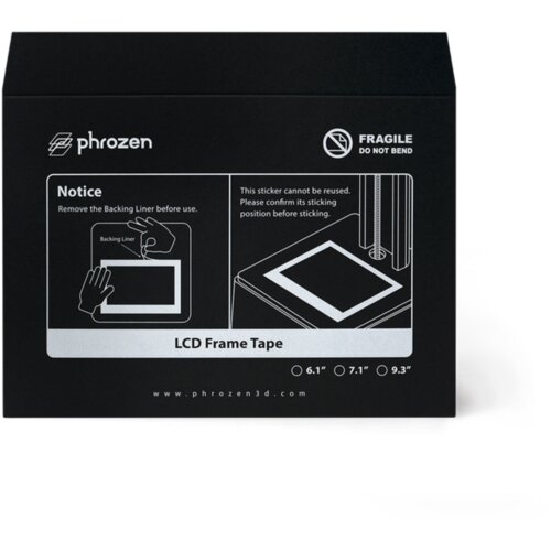 Phrozen LCD Frame Tape Slike