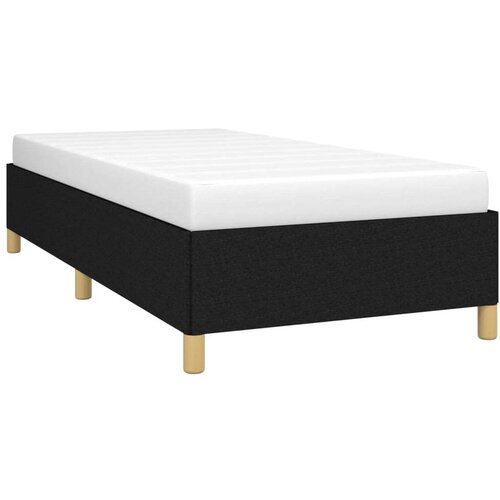  Za krevet crni 80 x 200 cm od tkanine Slike