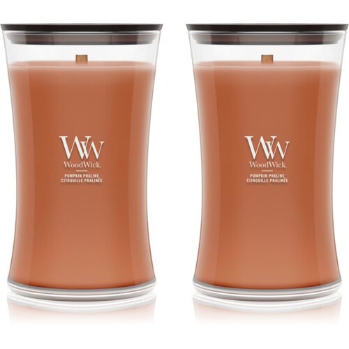 WoodWick Pumpkin Praline Duo set Slike