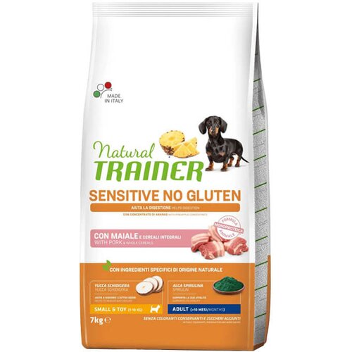 Trainer specialty nutrition sensitive monoproteico animale no gluten small & toy adult with pork and whole cereals - hrana za odrasle pse malih i Cene