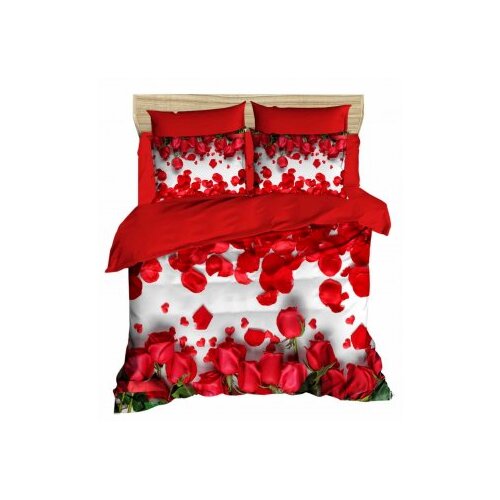 Lessentiel Maison set posteljine 168, 200x220cm, crvena Cene