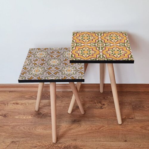 Hanah home set klub stočića 2Shp410, 2 komada, Šareni Cene