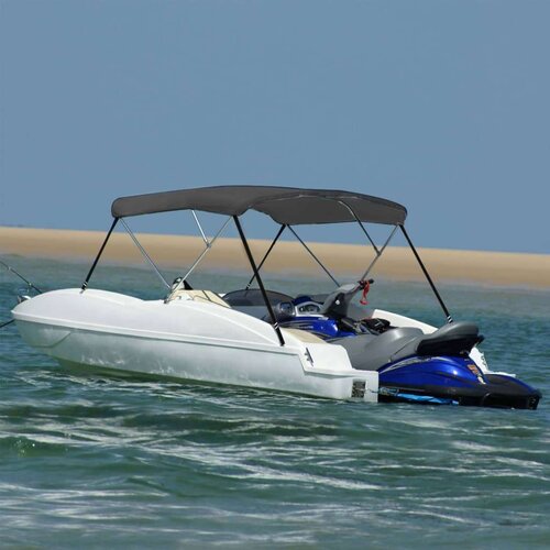 vidaXL Bimini tenda s 3 loki antracitna 183x180x137 cm Cene